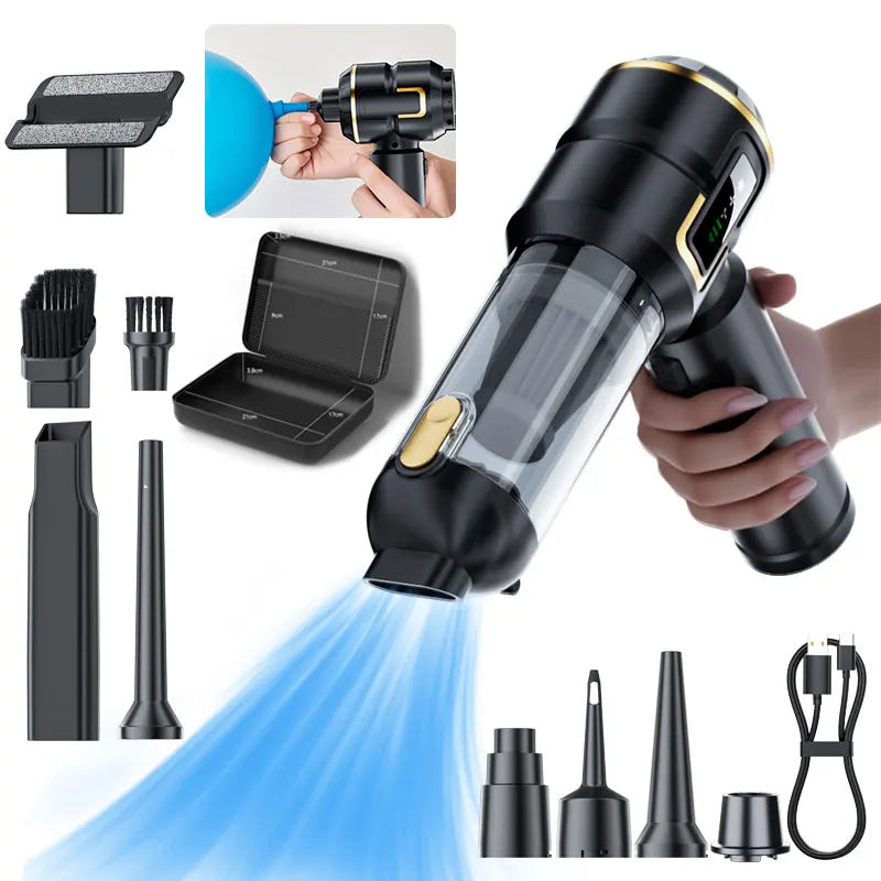Storm Vacuum Cleaner - 2-in-1 Wireless Car Vacuum & Air Blower